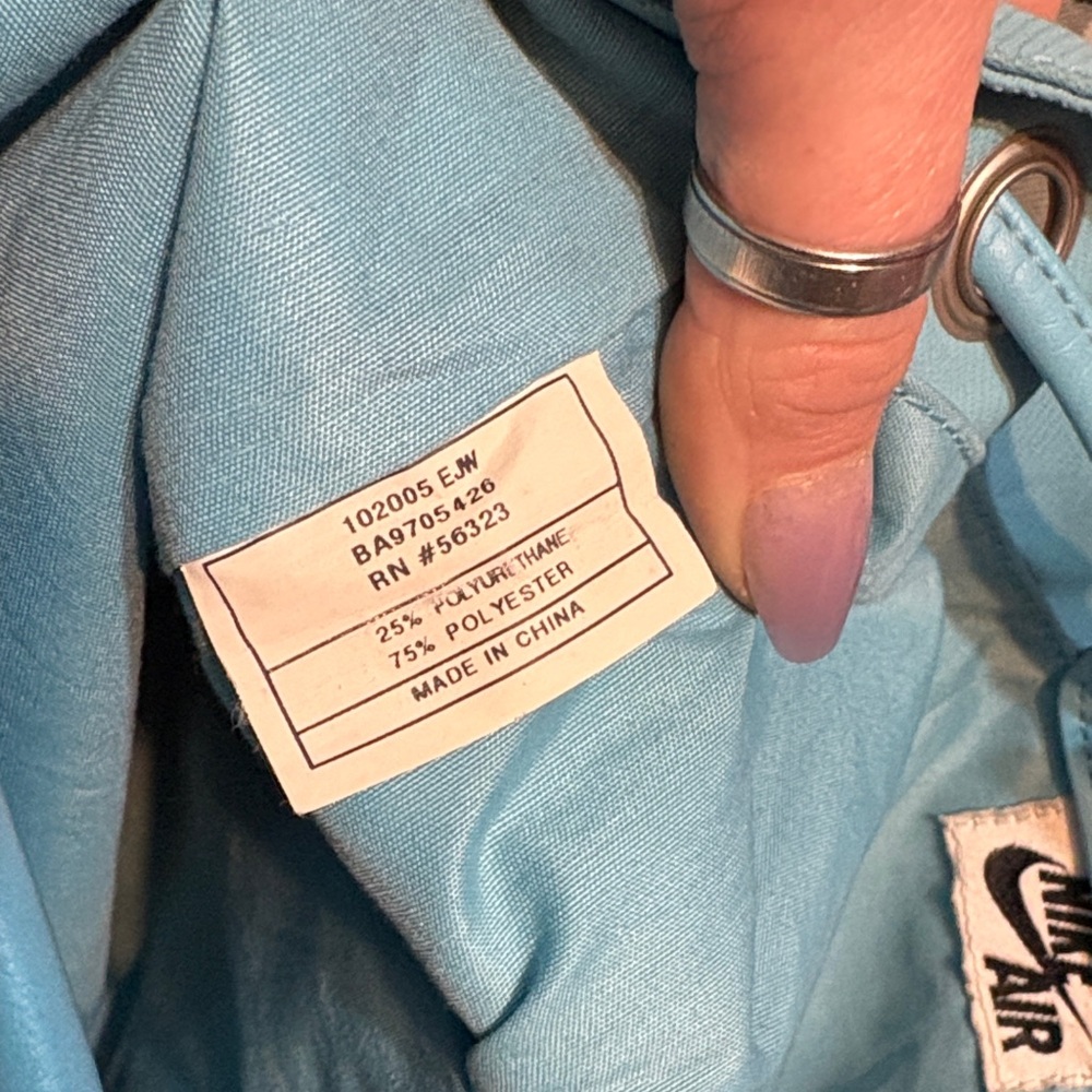 Sky Blue Drawstring Backpack - Picture 6 of 6